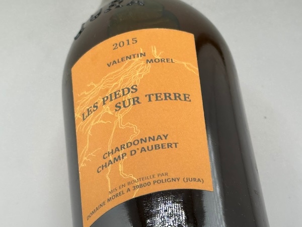 【白ワイン】ドメーヌ・モレル / コート・デュ・ジュラ　シャルドネ　シャン・ドベール [2015]