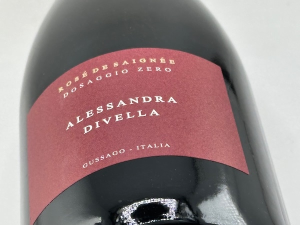 【シャンパン（泡物）】ディヴェッラ・グッサーゴ / ロゼ ド セニエ ドサッジョ ゼロ [2018]