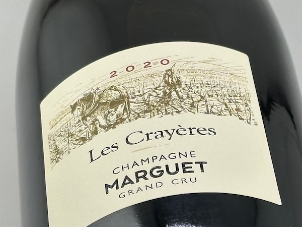 【シャンパン（泡物）】マルゲ･ペール・エ･フィス / ブリュット・ナチュール　レ・クレイエール　グラン・クリュ シャルドネ [2020]
