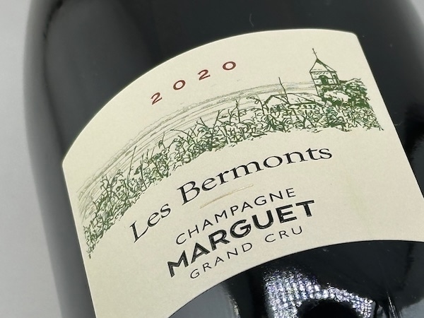 【シャンパン（泡物）】マルゲ･ペール・エ･フィス / レ・ベルモン　ブリュット・ナチュール　グラン・クリュ [2020]