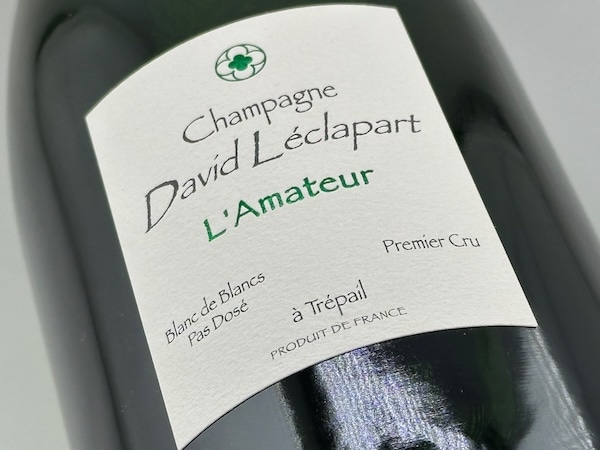 【シャンパン（泡物）】ダヴィッド・レクラパール / シャンパーニュ・キュヴェ・ラマトゥール・ブラン・ド・ブラン [2020]