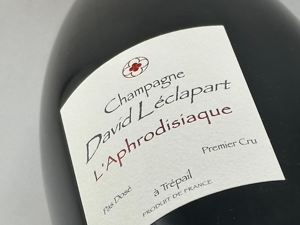 【シャンパン（泡物）】ダヴィッド・レクラパール / シャンパーニュ・キュヴェ・ラフロディズィアック [2019]