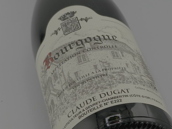 【赤ワイン】ドメーヌ・クロード・デュガ / ブルゴーニュ・ルージュ [2011]