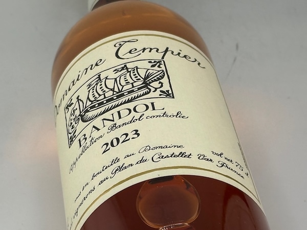 【ロゼ】ドメーヌ・タンピエ / バンドール・ロゼ [2023]