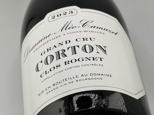 【赤ワイン】ドメーヌ・メオ・カミュゼ / コルトン・グラン・クリュ・クロ・ロニェ [2023]