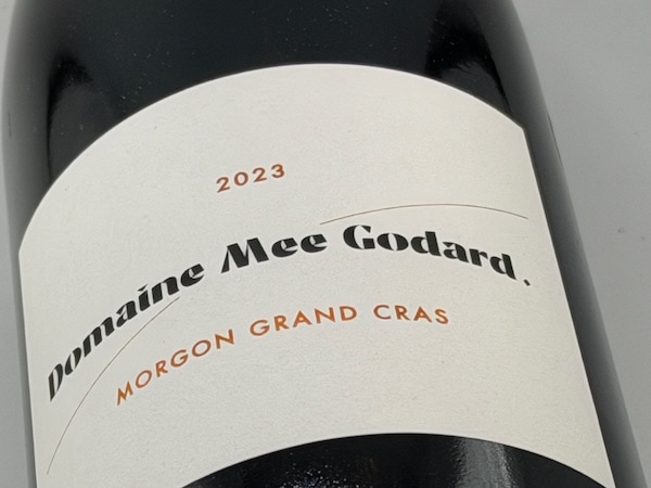 【赤ワイン】ドメーヌ・ミー・ゴダール / モルゴン　グラン・クラ [2023]