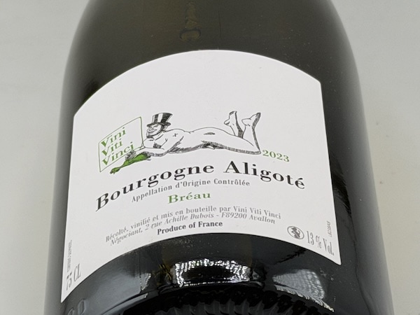 【白ワイン】ヴィニ・ヴィティ・ヴィンチ / ブルゴーニュ・アリゴテ・ブレオ [2023] ステンレスタンクのみで醸造