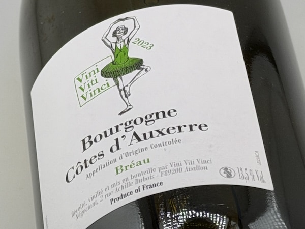 【白ワイン】ヴィニ・ヴィティ・ヴィンチ / ブルゴーニュ・コート・ドセール　ブレオ [2023]