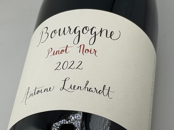 【赤ワイン】アントワンヌ・リエナルト / ブルゴーニュ・ピノ・ノワール [2022]