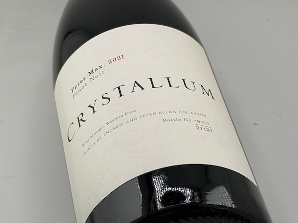 【赤ワイン】クリスタルム / ピーター・マックス・ピノ・ノワール [2021]