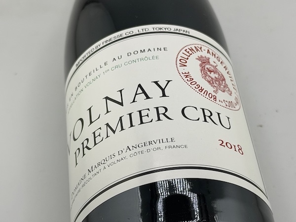 【赤ワイン】ドメーヌ・マルキ・ダンジェルヴィーユ / ヴォルネイ・プルミエ・クリュ [2018]