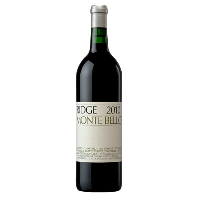 【2010】リッジ・ヴィンヤーズ　モンテベロ　Ridge Vineyards Monte Bello
