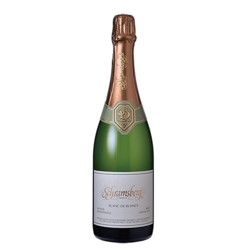 【2018】シュラムスバーグ ブラン・ド・ブラン ノース・コースト　Schramsberg Blanc de Blancs North Coast