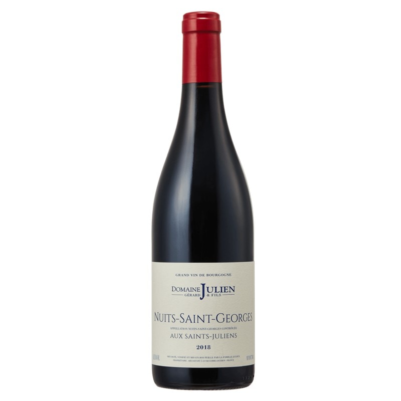 【2018】ドメーヌ･ジュリアン･ジェラール･エ･フィス  ニュイ･サン･ジョルジュ  オー･サン･ジュリアン  Domaine Julien Gerard & Fils Nuits Saint Georges Aux Saint Julien