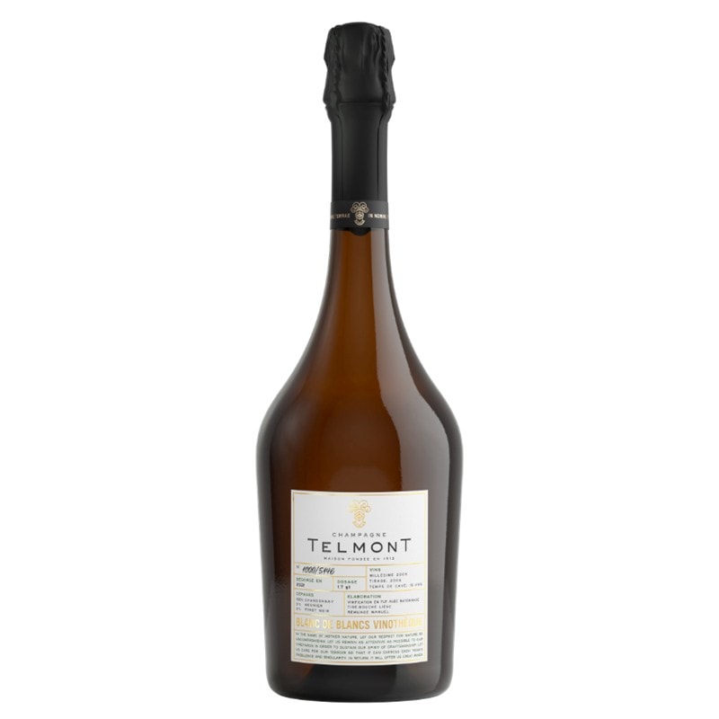 【2006】テルモン  ブラン・ド・ブラン ヴィノテーク　Champagne Telmont Blanc de Blanc Vinotheque
