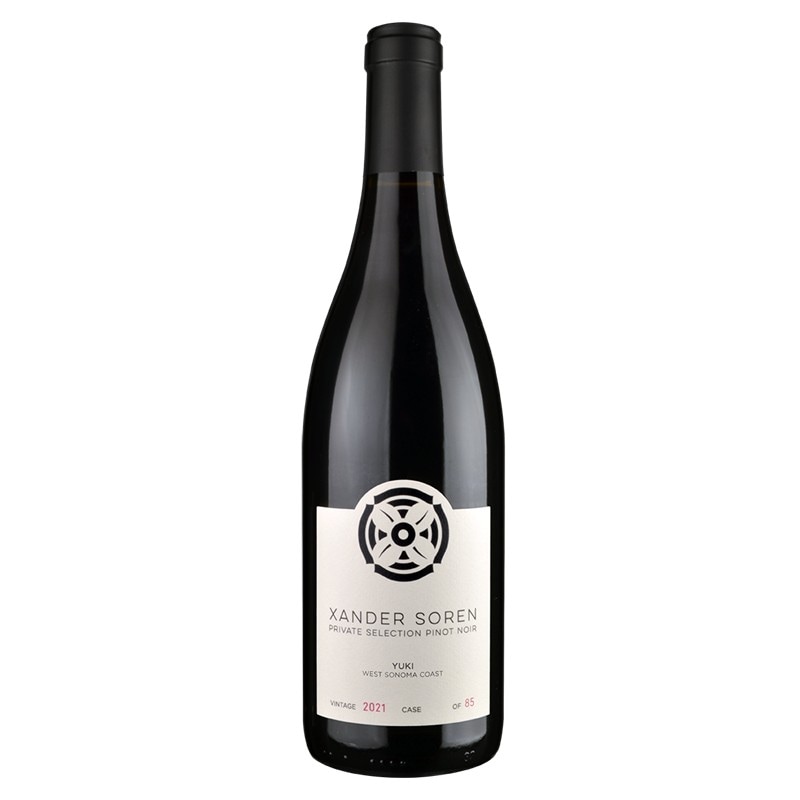 【2021】ザンダー・ソーレン ピノ・ノワール ユーキ・ヴィンヤード ウェスト・ソノマ・コースト　XANDER SOREN Pinot Noir Yuki Vineyard West Sonoma Coast