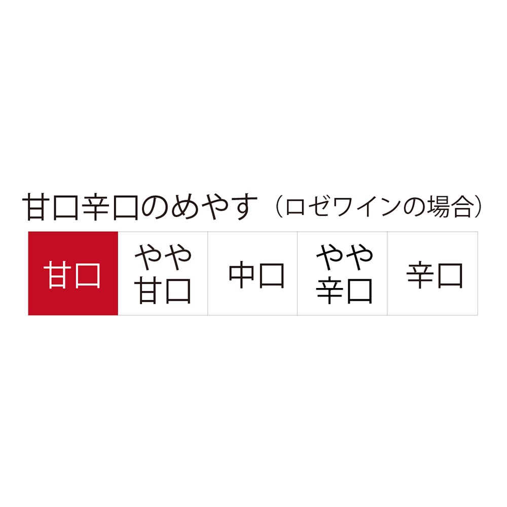 ピンクリボン（ロゼ） ハーフボトル　360ml　デザートワイン