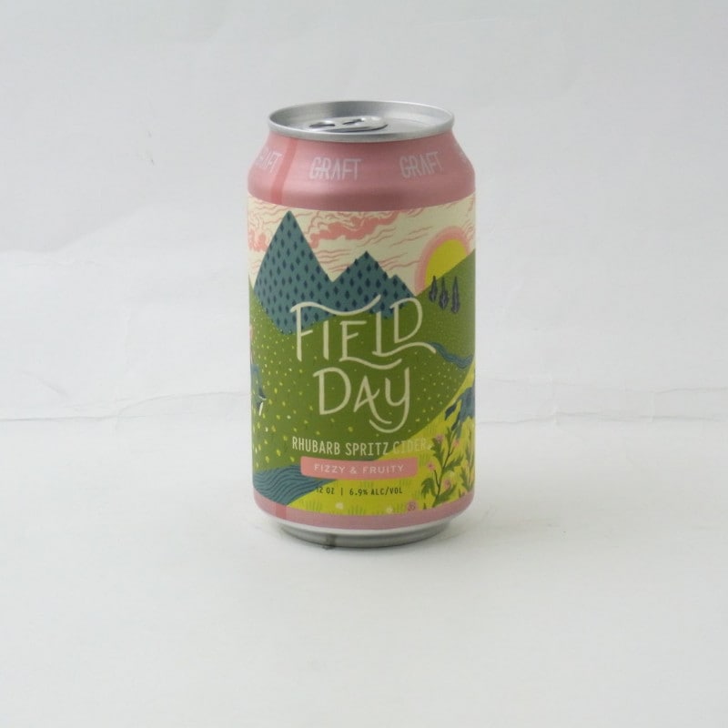 Graft Field Day Rhubarb Rose Cider