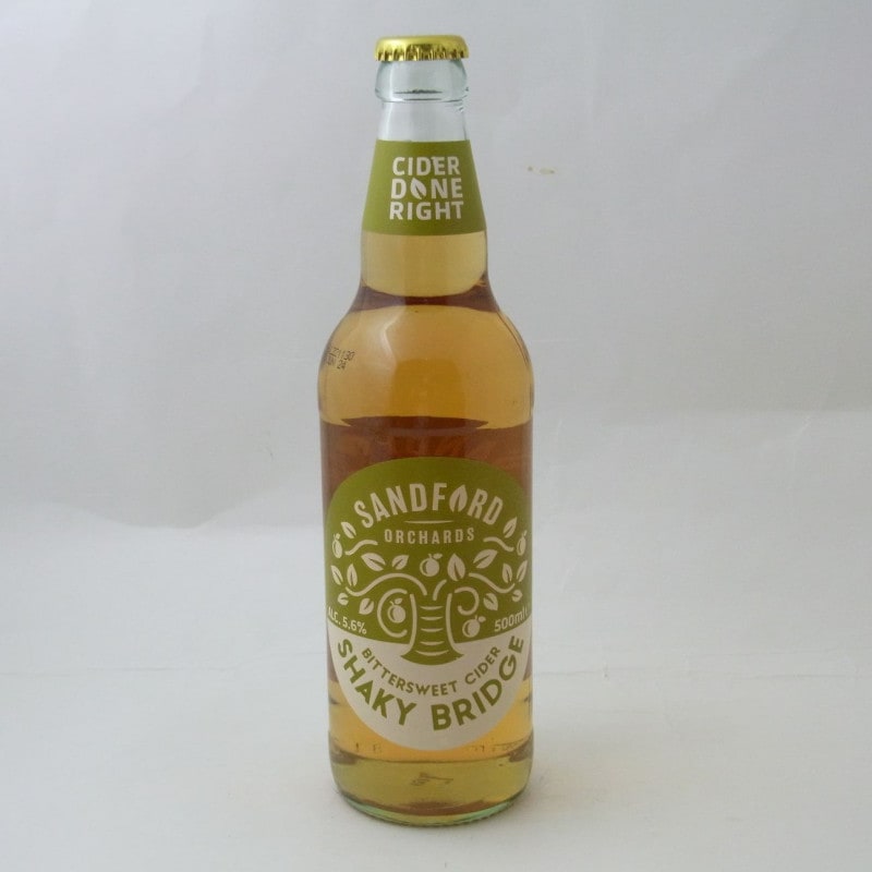Sandford Orchards Shaky Bridge Bittersweet Cider