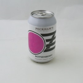 Peckham's Cidery & Orchard Boysenberry Cider