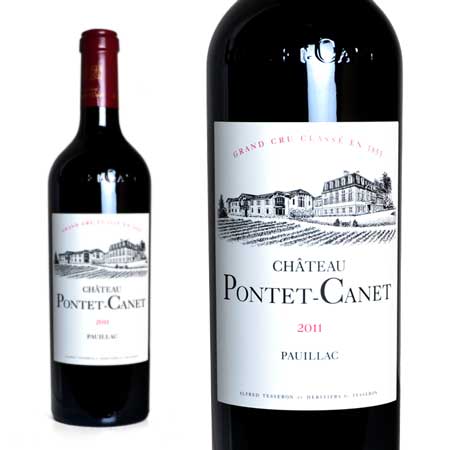 シャトー・ポンテ・カネ 2011年 メドック格付け第5級 750ml (フランス ボルドー ポイヤック 赤ワイン) 家飲み 巣ごもり