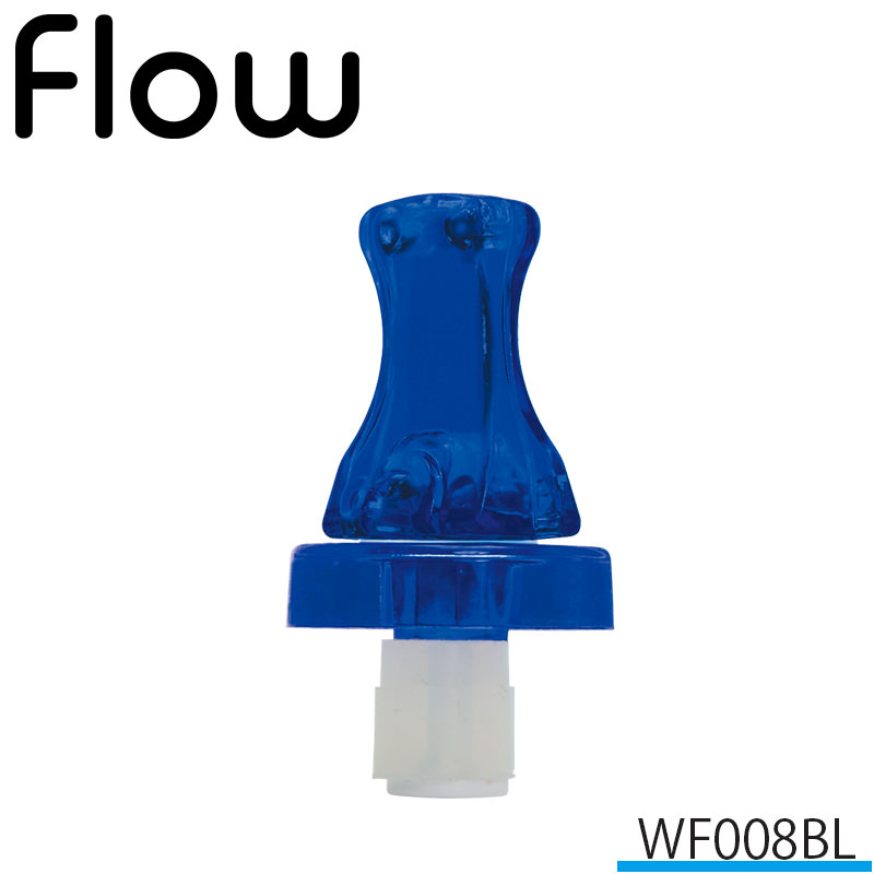 青い花のワインボトルストッパー 青い花のワインボトルストッパー