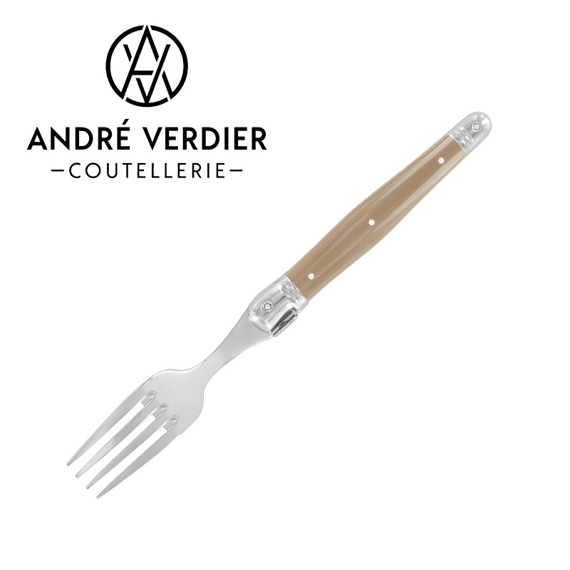 アンドレ・ヴェルディエ ラギオール テーブルフォーク カフェラテ