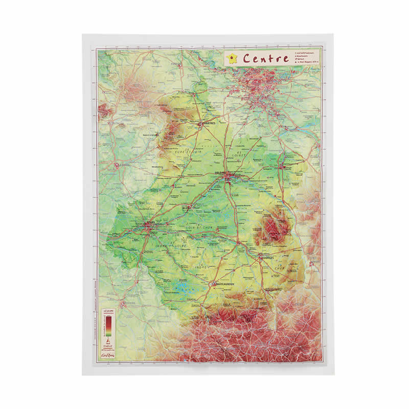 イタリアワイン銘醸地3D地図