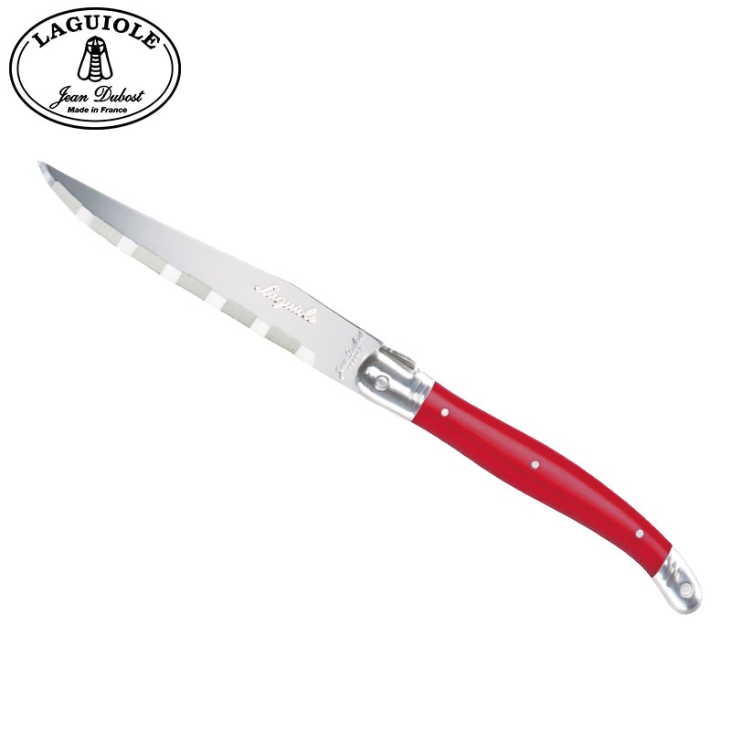 ジャン・デュボ ステーキナイフ パリスレッド | ◇メーカー・種類別