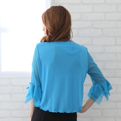 ���ղ� �����饹 �֥饦�� �������� ��ǥ������ե��å���󥦥��� 6444br-k