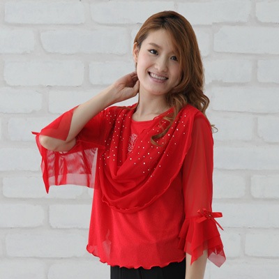 ���ղ� �����饹 �֥饦�� �������� ��ǥ������ե��å���󥦥��� 6444rd-k