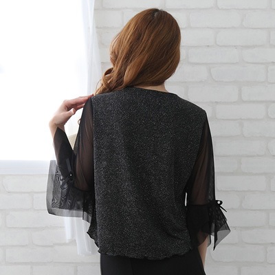 ���ղ� �����饹 �֥饦�� �������� ��ǥ������ե��å���󥦥��� 6444bk-k