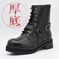 まるま農園　Wildwing バイク用ブーツ ブラック 26cm WILDWING ワイルドウイング バイクブーツ 厚底ファルコン 26cm - メルカリ