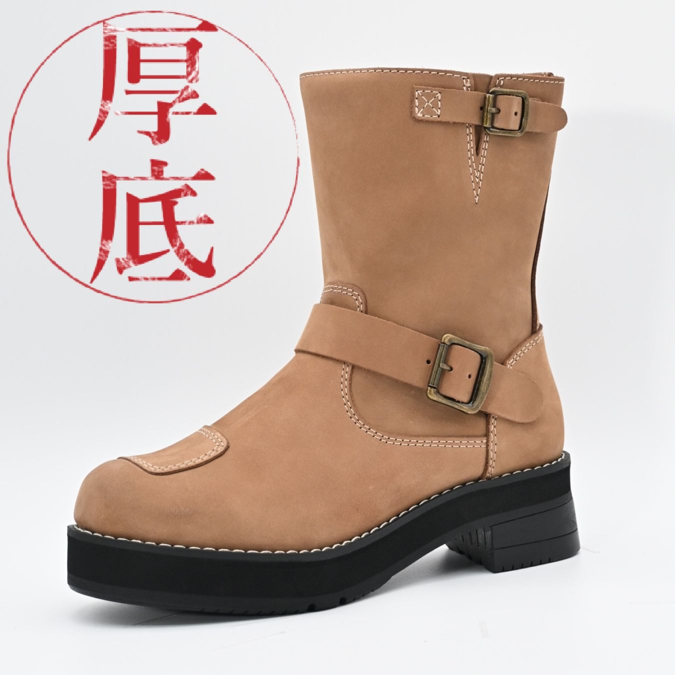 WILDWING 厚底 イーグル バイク ブーツ 23.5 WWM-0006 公式 ワイルドウィング 【厚底】 イーグル WWM-0006 クレイジー