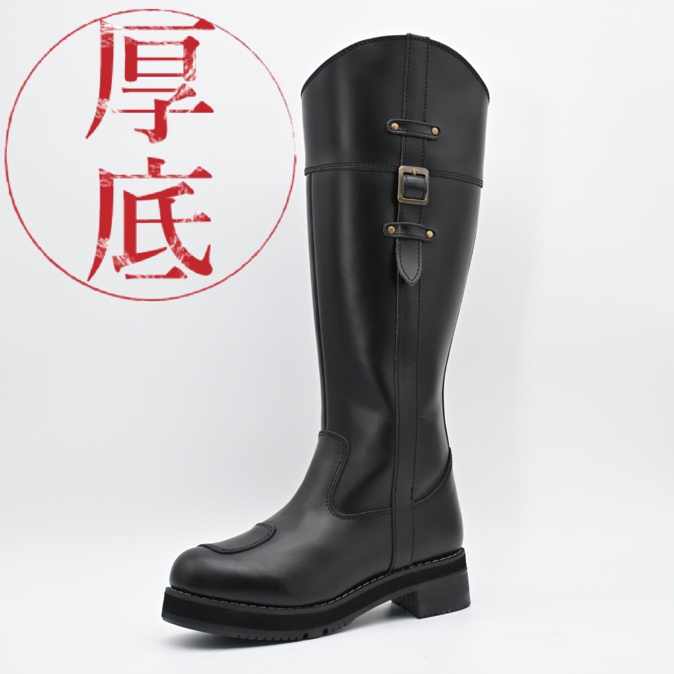 ⭐️完売済レアモデル❗️未使用タグ付きハーレー純正本革製ウエスタン・ブーツ⭐️おしゃれ 公式 ワイルドウィング 【厚底】 ピーコック WWM-011ATU ブラック 本革