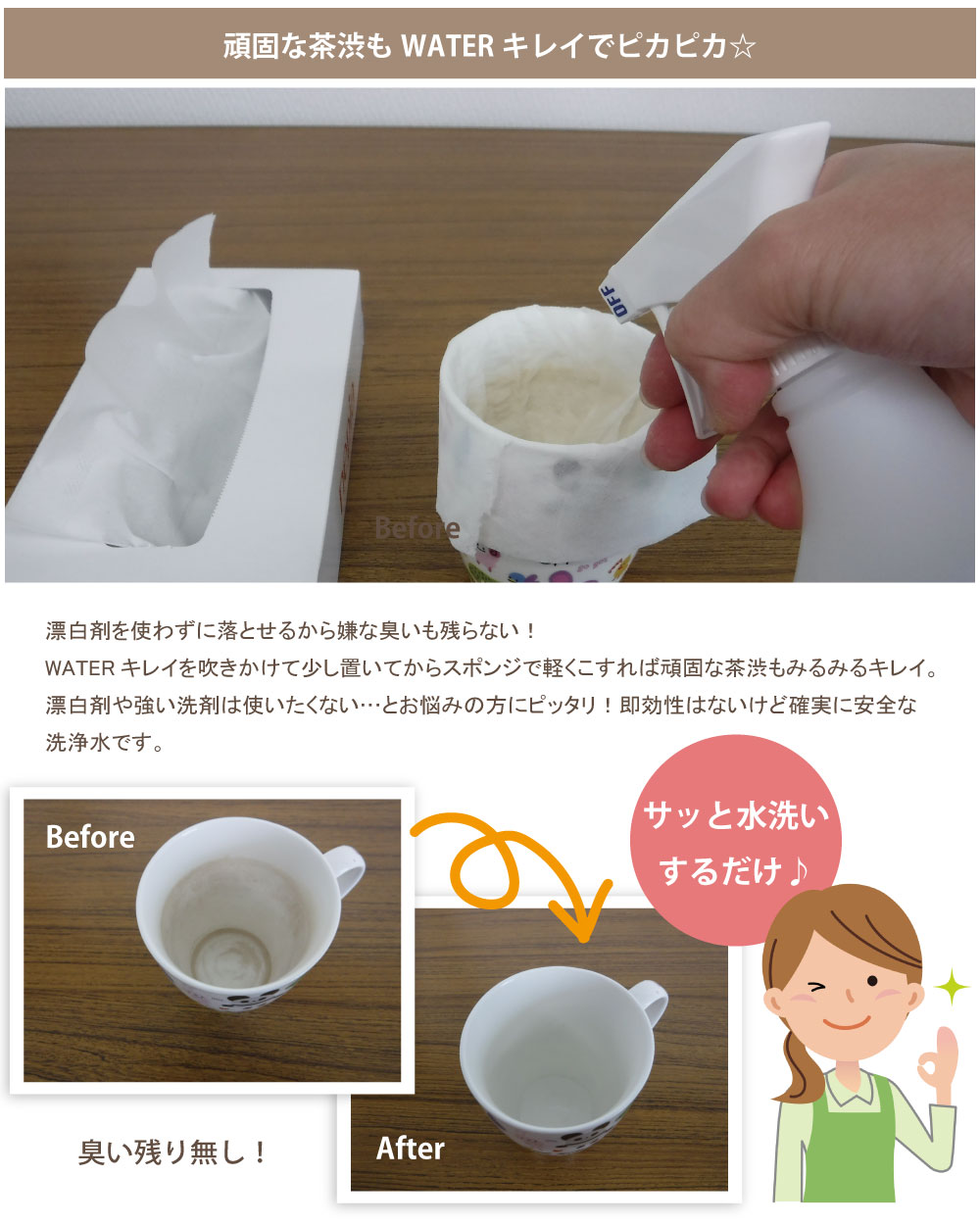 超電解アルカリ洗浄水 WATERキレイ｜人に地球にやさしいペンキ屋さん