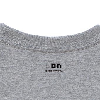 野村誠一 Thankfulness 2021 T-shirt /Mixgray
