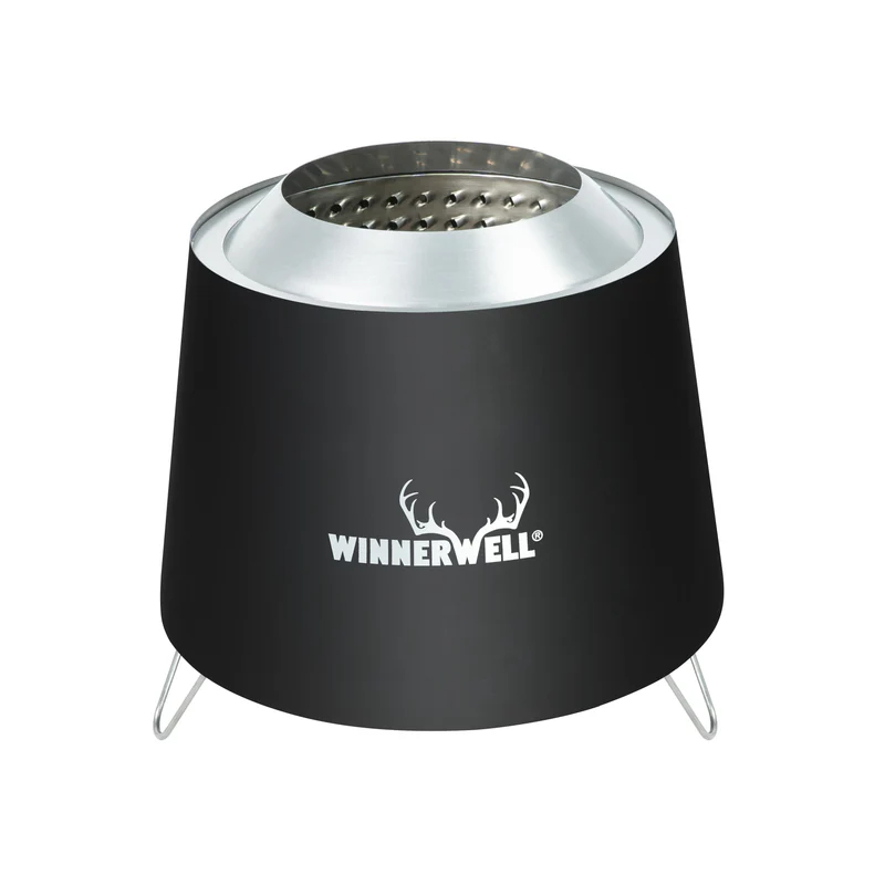 未使用　ウィンナーウェル 二次燃焼ポータブル グリル ファイヤーピット Amazon | Winnerwell ウィンナーウェル 折りたたみ式 二次燃焼型