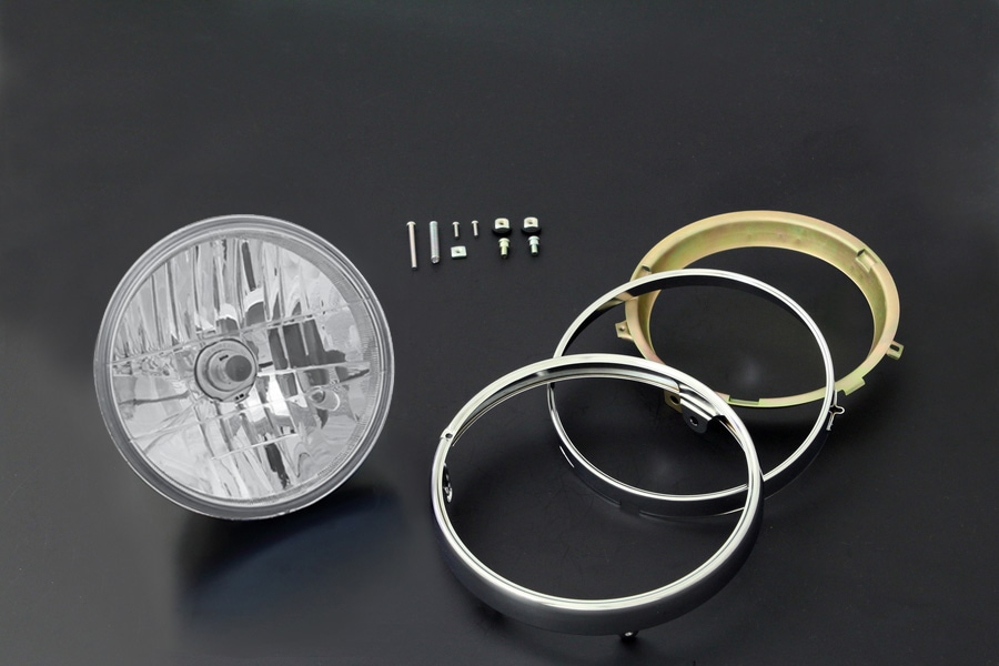 マルチリフレクター・シリーズ クリア （メッキケース＆リム付