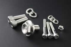 ステム トップボルト ステムボルト 真鍮 削り出し z1 z2 z400fx ゼファー kz fx kh 送料無料 ワッシャー付き 7