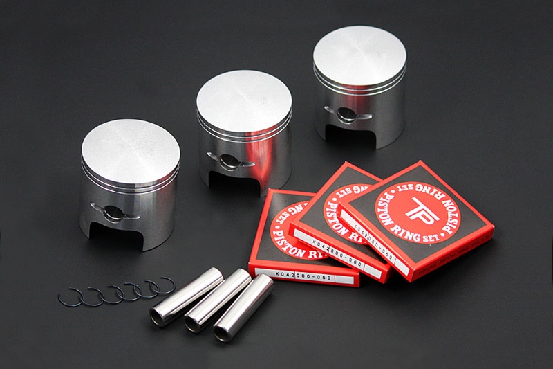 SS500純正シリンダーセットSTD H1/500SS ピストンキット 【60.75mm (+0.75)】 | 車種から,H1/H2
