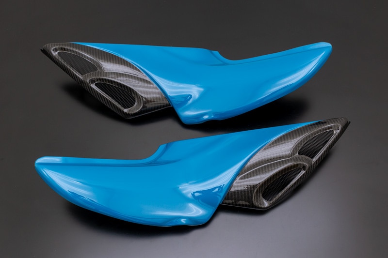 ストームクラウドブルー ダブル・バブル・インテーク（D.B.I）Z900RS