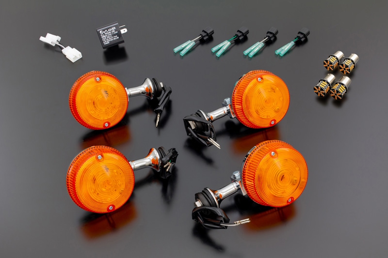 Z900RS PMC  アーキ　Z2タイプ　LEDウインカー Z2タイプLEDウィンカーセット ショートステー LEDバルブ付属