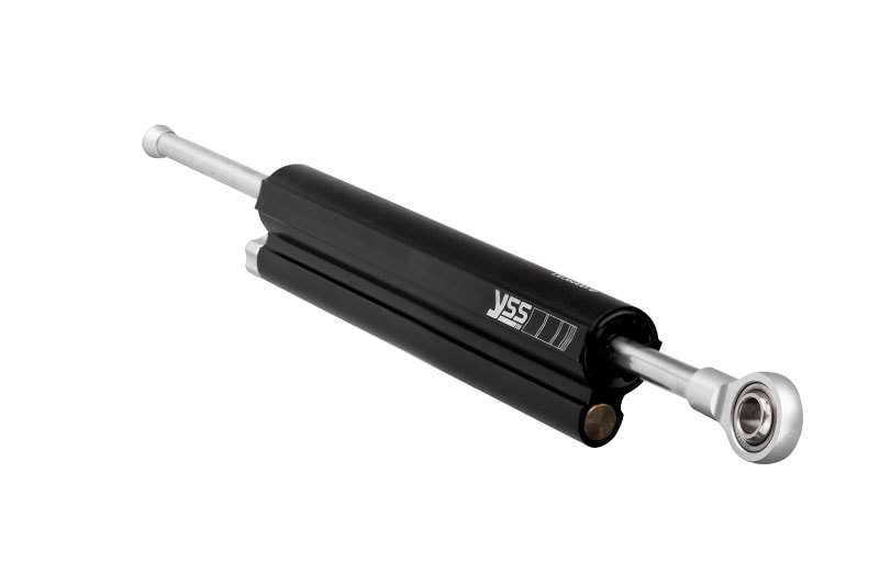 Sporster S 1250 '20 STEERING DAMPER BRACKET with BLACK/RED/GOLD DAMPER