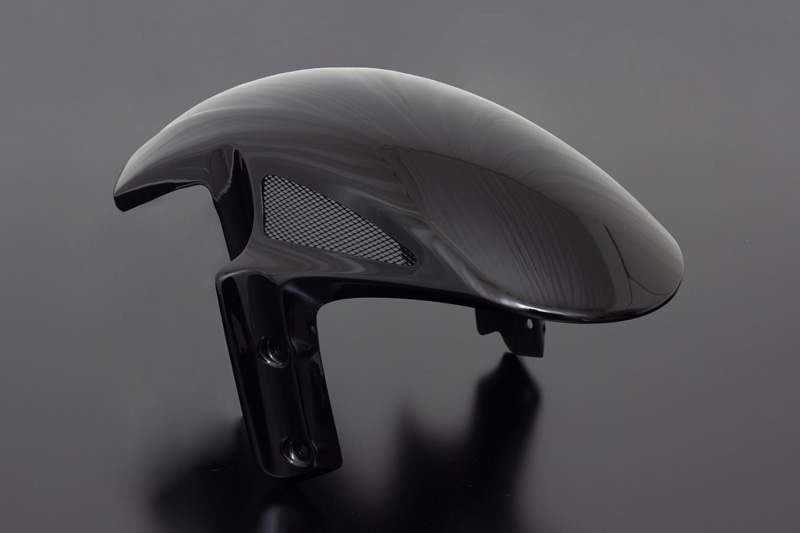 フロントフェンダー Z900RS FRP メタリックディアブロブラック