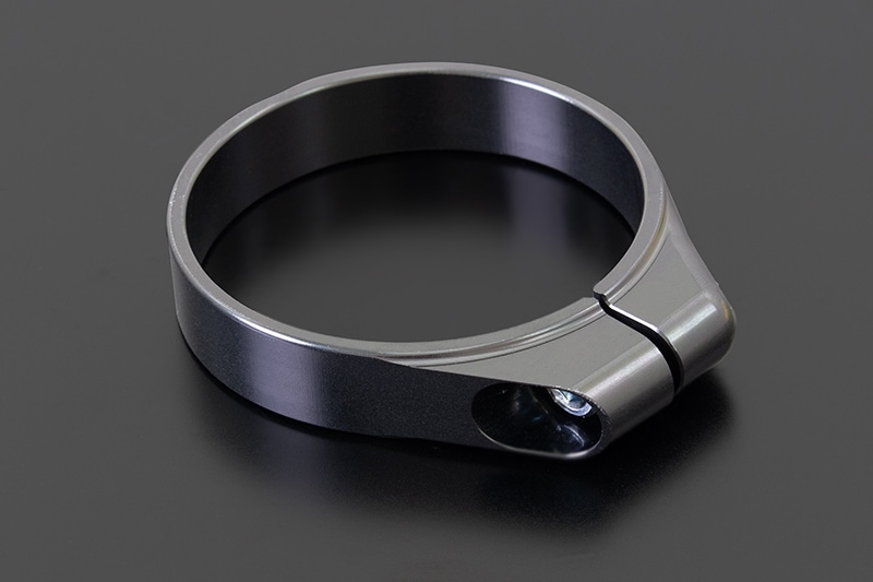 ブラックアルマイト ビレットインシュレーターバンド STD