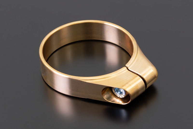 Wu-Syndicate / ウー・シンジケート ビレットインシュレーターバンド 真鍮 ビッグインシュレーター用