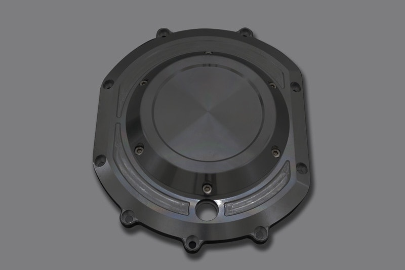 BILLET クラッチカバー Type-Z シルバー | 車種から,KZ900/Z750A4/A5