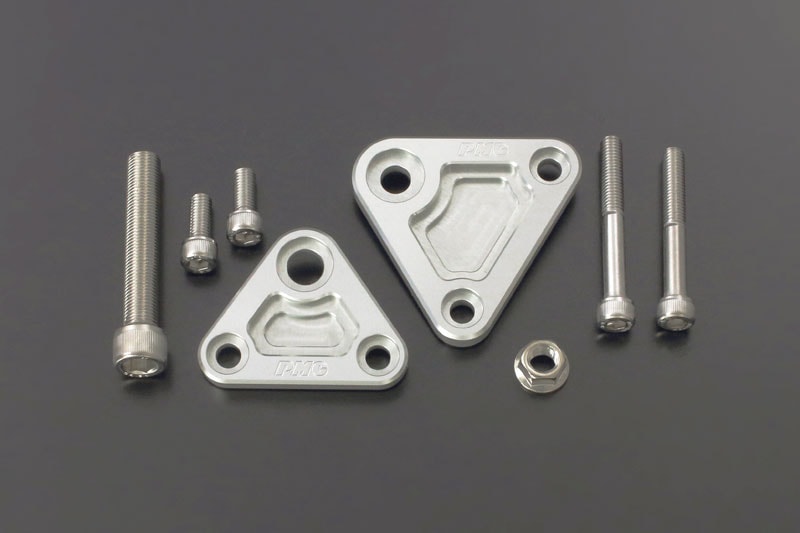 BILLET エンジンマウントシリーズ (フロントマウントセット・シルバー