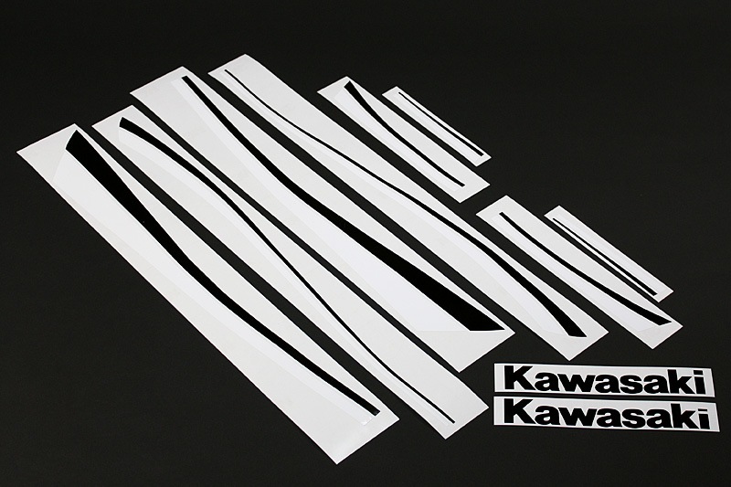 Kawasaki KH250 400 外装一式 フィルムグラフィックセット KH250/400 ライムグリーン | 車種から,KH